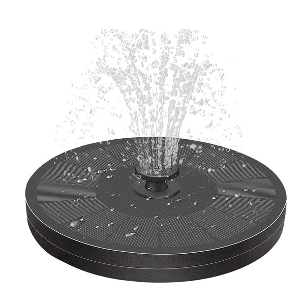 NOVEDEN 16cm 1.5W Solar Fountain Water Pump for Bird Bath (Black) Products On Sale Australia | Home & Garden > Garden Tools Category