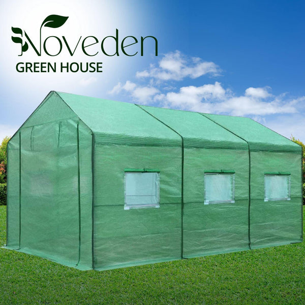 NOVEDEN Green House Storage Plant Lawn (3.5*2*2 Meter) NE-GH-100-LY Products On Sale Australia | Home & Garden > Garden Furniture Category