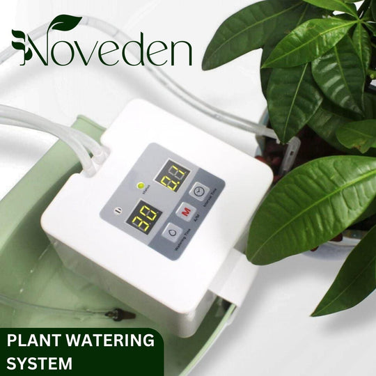 Buy NOVEDEN Plant Watering System with DIY 30-Day Programmable (White) discounted | Products On Sale Australia