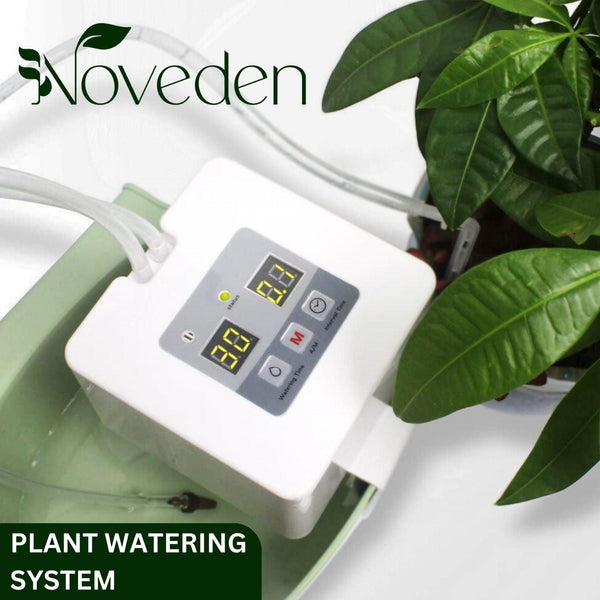 Buy NOVEDEN Plant Watering System with DIY 30-Day Programmable (White) NE-PWD-101-JCE | Products On Sale Australia