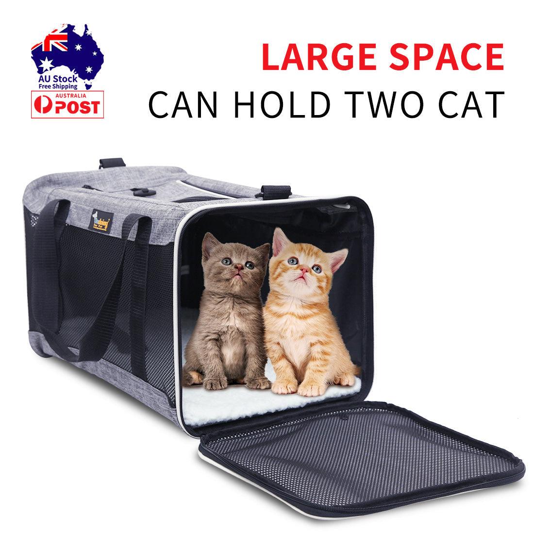 Buy Ondoing Foldable Pet Carrier Bag Cat Dog Soft Crate Cage Kennel Tent Travel Portable Car discounted | Products On Sale Australia