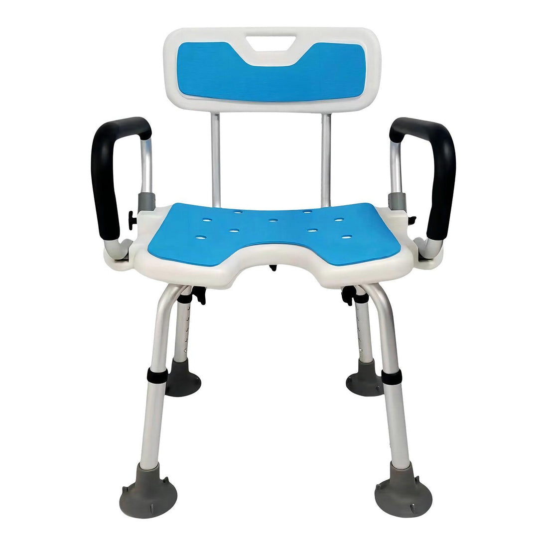 Buy Orthonica Height Adjustable Aluminium Shower Chair With Adjustable Armrests discounted | Products On Sale Australia