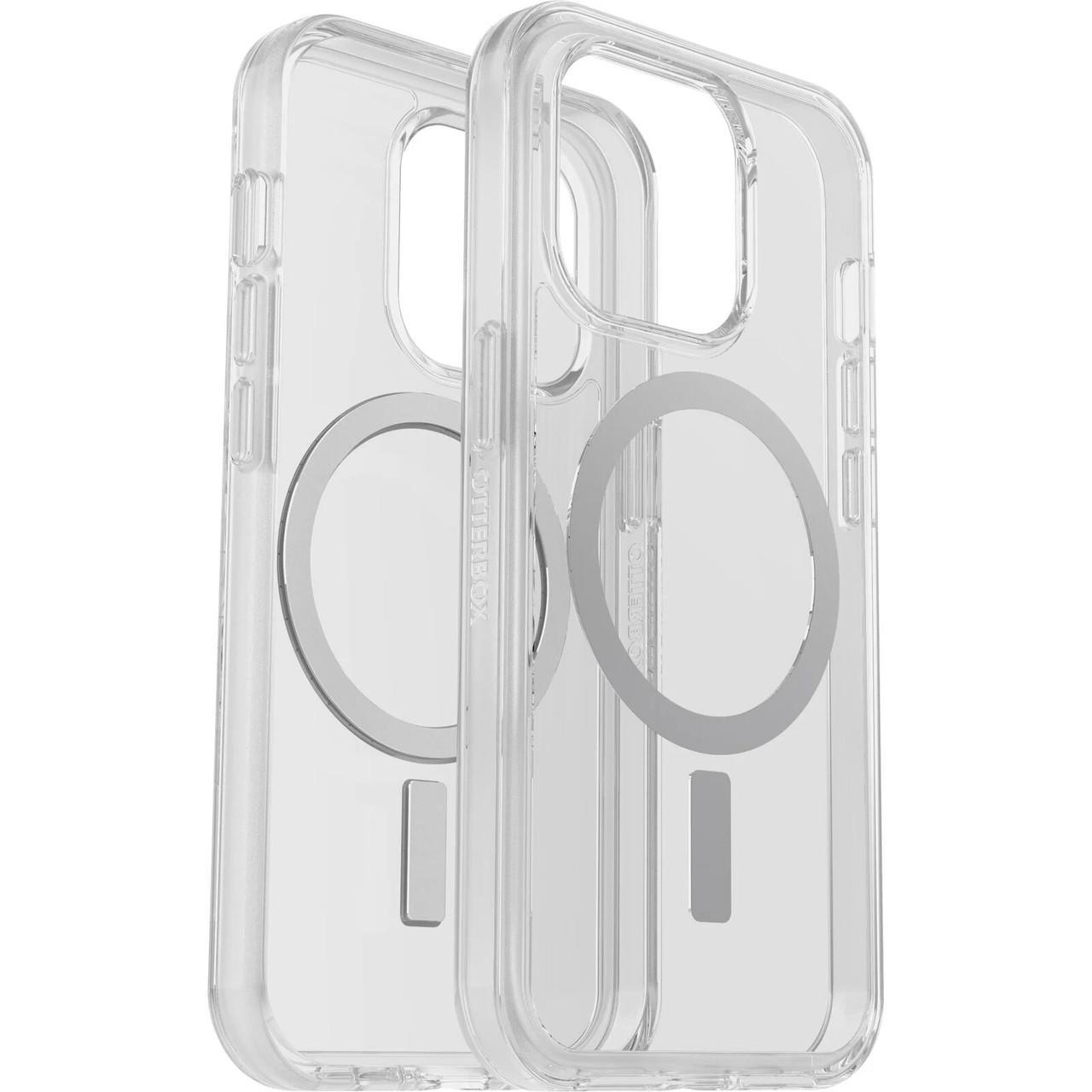 Buy OTTERBOX Apple iPhone 14 Pro Symmetry Series+ Clear Antimicrobial Case for MagSafe - Clear (77-89225), 3X Military Standard Drop Protection discounted | Products On Sale Australia