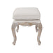 Buy Ottoman Linen Fabric Beige Oak Wood White Washed Finish discounted | Products On Sale Australia