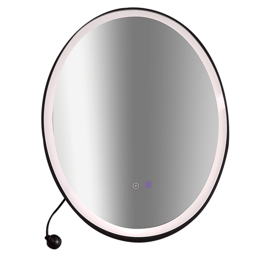 Buy Oval Mirror LED Anti-Fog Illuminated Bathroom Living Room discounted | Products On Sale Australia