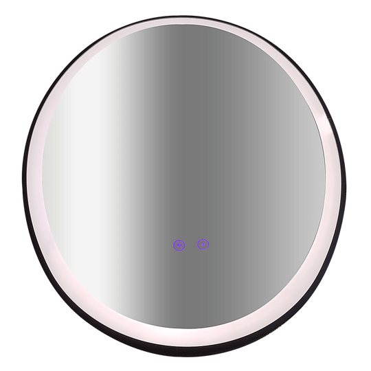 Buy Oval Mirror LED Anti-Fog Illuminated Bathroom Living Room discounted | Products On Sale Australia