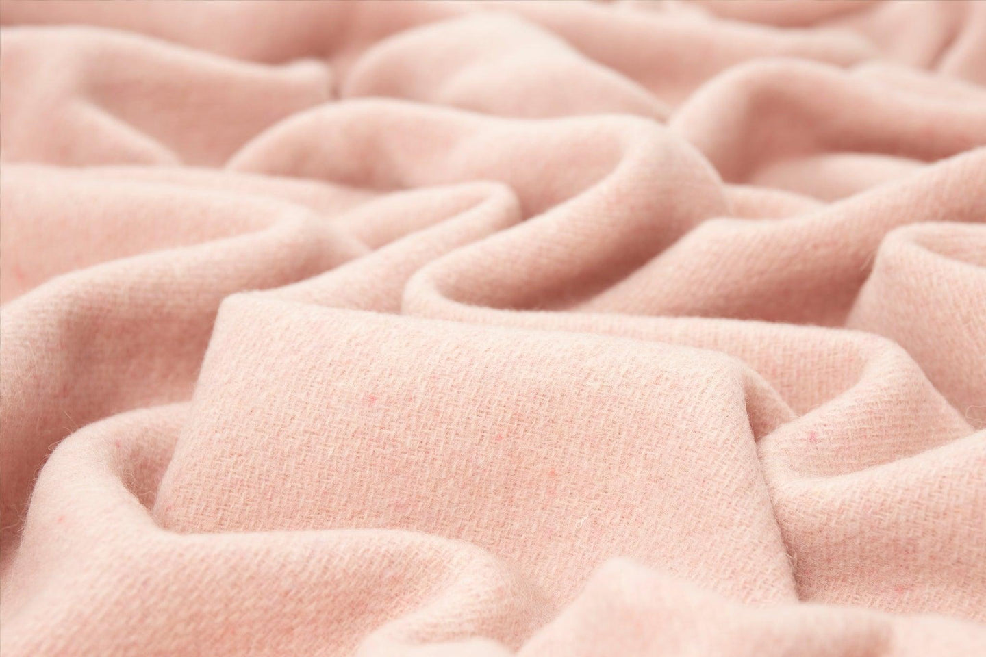 Buy Oxford Throw - Merino Wool Blend - Blush discounted | Products On Sale Australia