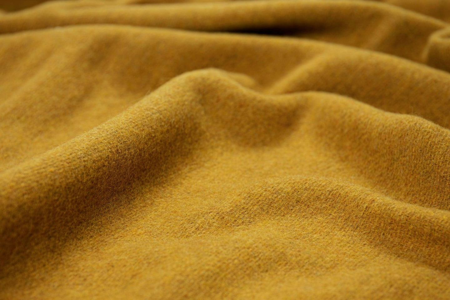 Buy Oxford Throw - Merino Wool Blend - Mustard discounted | Products On Sale Australia