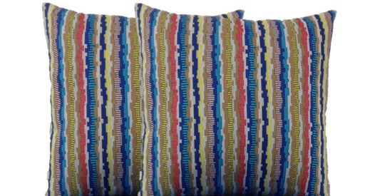 Buy Pack of 2 Dries Multicoloured cushion covers Made In Europe discounted | Products On Sale Australia