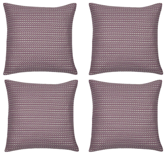 Buy Pack of 4 Fern Rose Soft Pink & White 50x50cm Cushion Covers. Made In Europe. discounted | Products On Sale Australia