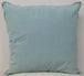 Buy Pack of 4 Frida Aqua Blue 50cm x 50cm Cushion Covers with piping discounted | Products On Sale Australia