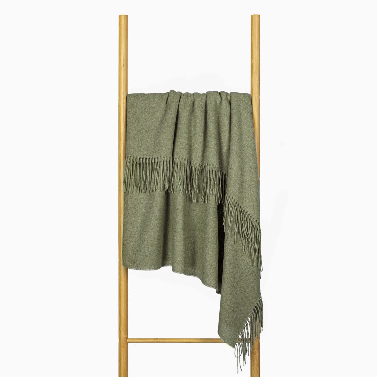 Buy Paddington Throw - Fine Wool Blend - Olive discounted | Products On Sale Australia