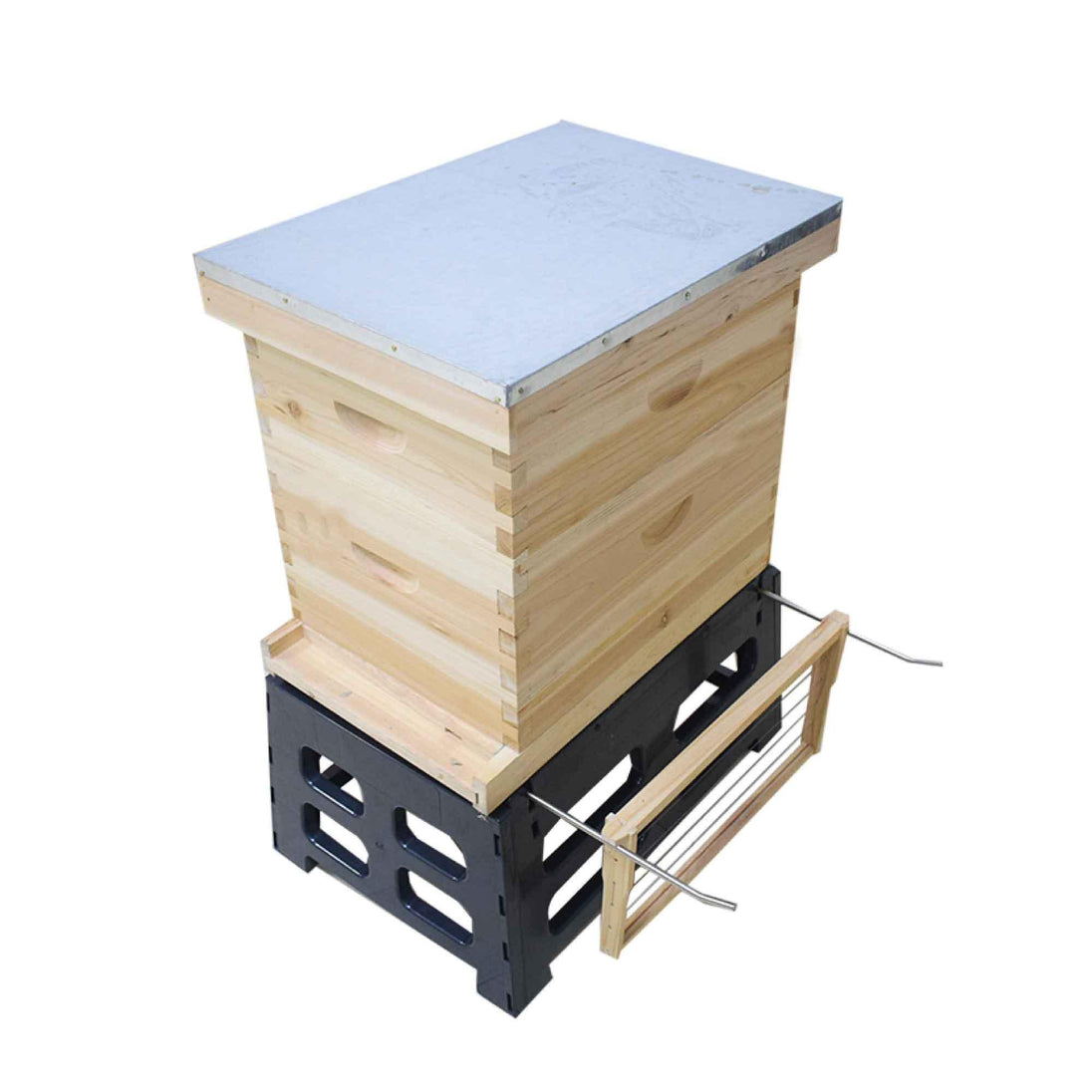 Buy Plastic Beehive Stand 10 Frame Langstroth Bee Hive Base Ant Tool Beekeeping discounted | Products On Sale Australia