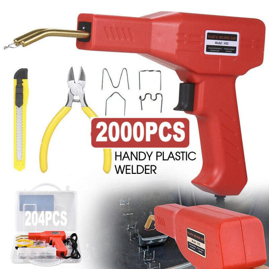 Buy Plastic Welder Garage Tool Hot Staple Staplers Bumper Repair Welding Machine Kit discounted | Products On Sale Australia