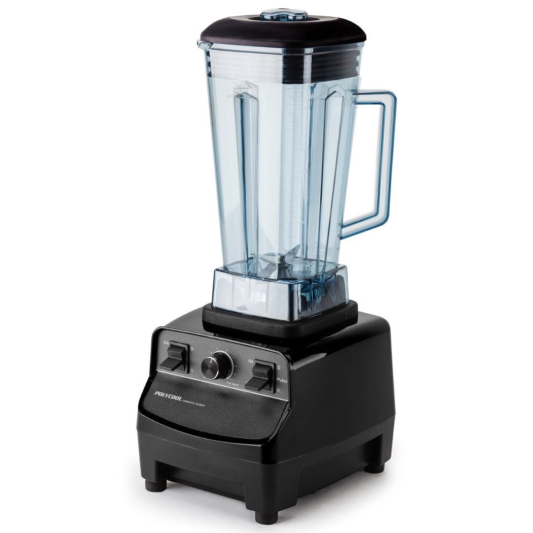 Buy POLYCOOL 2L Commercial Blender Mixer Food Processor Smoothie Ice Crush Black discounted | Products On Sale Australia