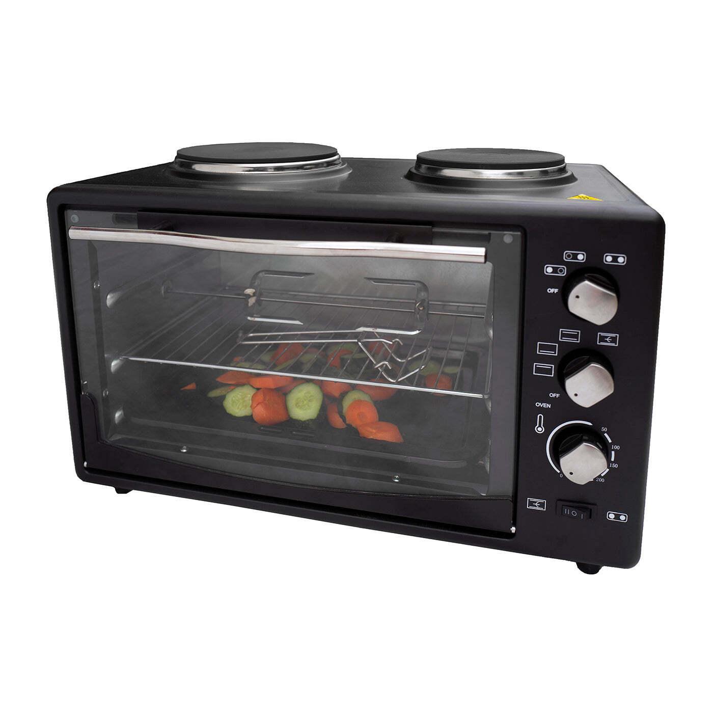 Buy Portable Oven with Rotisserie Cooking, 34L Capacity, 1700W discounted | Products On Sale Australia