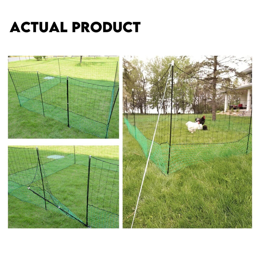 Buy POULTRY NETTING Quality Net Chicken Electric Fence 60m X 115cm discounted | Products On Sale Australia