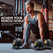 Buy Powertrain 48KG Adjustable Dumbbell Set With Stand - Gold discounted | Products On Sale Australia