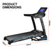 Buy Powertrain V1200 Treadmill with Shock-Absorbing System discounted | Products On Sale Australia