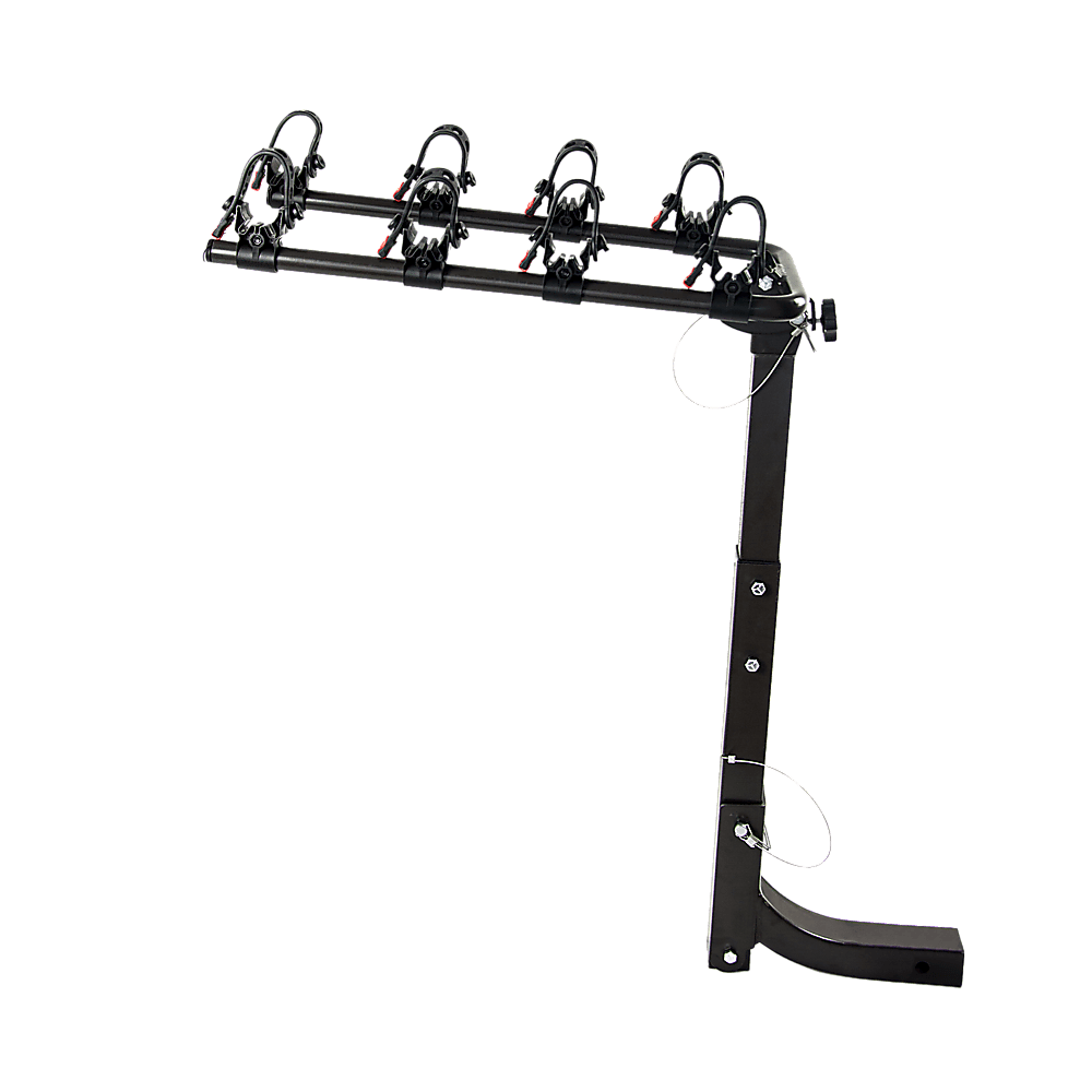 Buy Premium 4-Bike Carrier Rack Hitch Mount Swing Down Bicycle Rack W/ 2" Receiver discounted | Products On Sale Australia