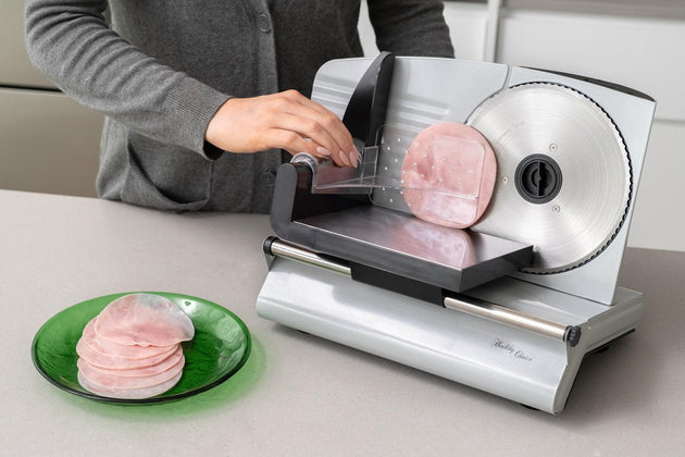 Buy Premium Electric Food Slicer, Cuts Meat, Cheese, & Bread discounted | Products On Sale Australia