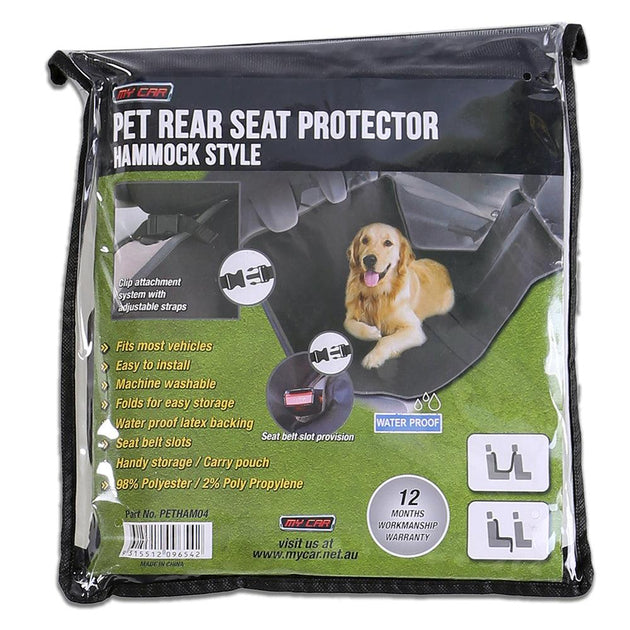 Buy Premium Pet Car Cover Waterproof Cat Dog Back Seat Hammock NonSlip Protector Mat | Products On Sale Australia