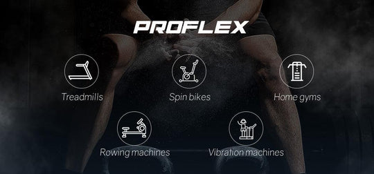 Buy PROFLEX 2 x 25kg Adjustable Dumbbell Set Weights Dumbbells Home Gym Fitness Pair discounted | Products On Sale Australia