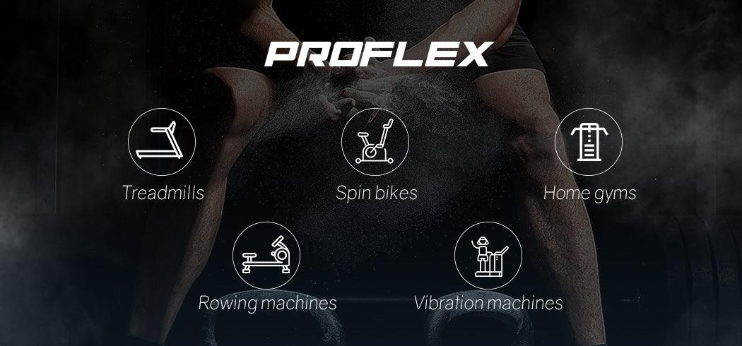 Buy PROFLEX 25kg Adjustable Dumbbell Weights Dumbbells Home Gym Fitness discounted | Products On Sale Australia