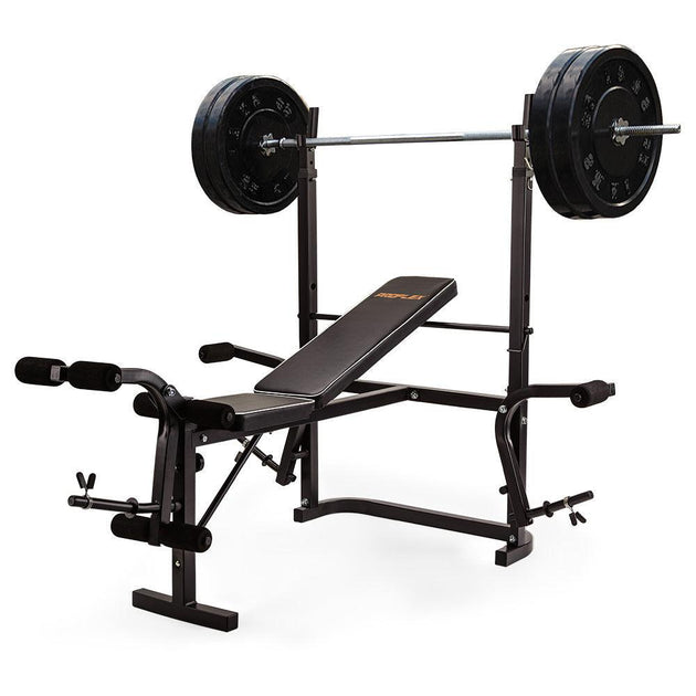 PROFLEX 7in1 Weight Bench Press Multi-Station Home Gym Leg Curl Equipment Set Products On Sale Australia | Sports & Fitness > Fitness Accessories Category