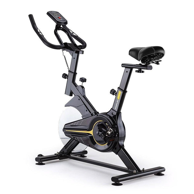 PROFLEX Commercial Spin Bike Flywheel Exercise Fitness Home Gym Yellow Products On Sale Australia | Sports & Fitness > Fitness Accessories Category