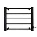 Buy Pronti Heated Towel Rack Electric Bathroom Towel Rails Warmer Ev-90 -black discounted | Products On Sale Australia