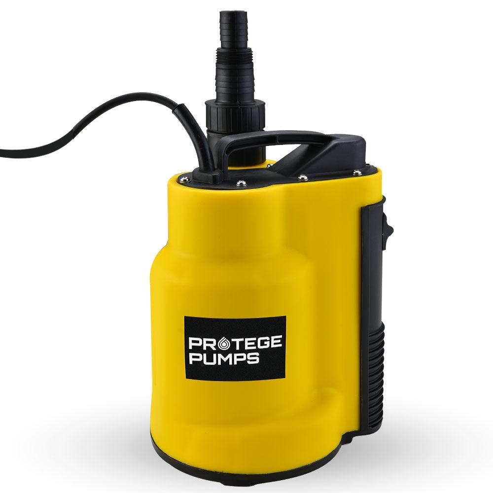 Buy PROTEGE Tight Access Clean/Grey Water Submersible Sump Pump, Integrated Float Switch discounted | Products On Sale Australia