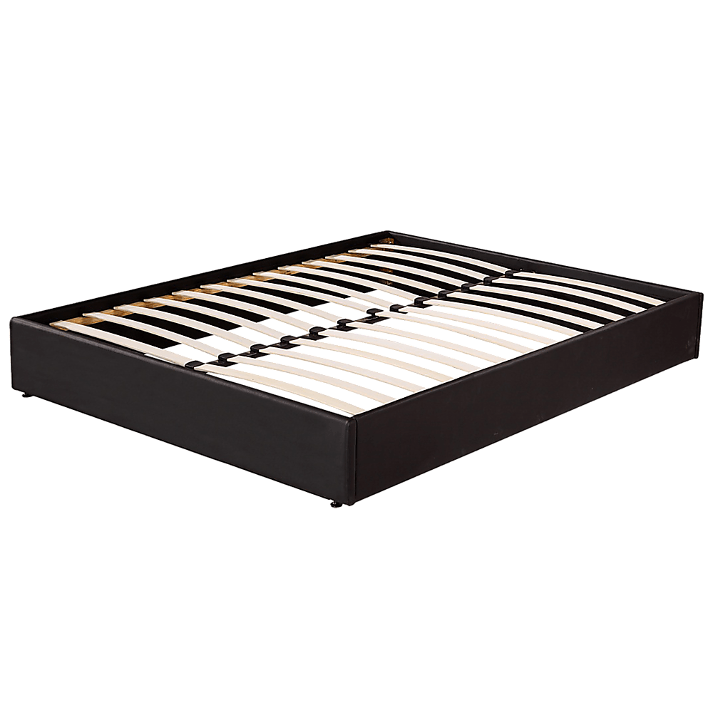 Buy PU Leather Double Bed Ensemble Frame discounted | Products On Sale Australia