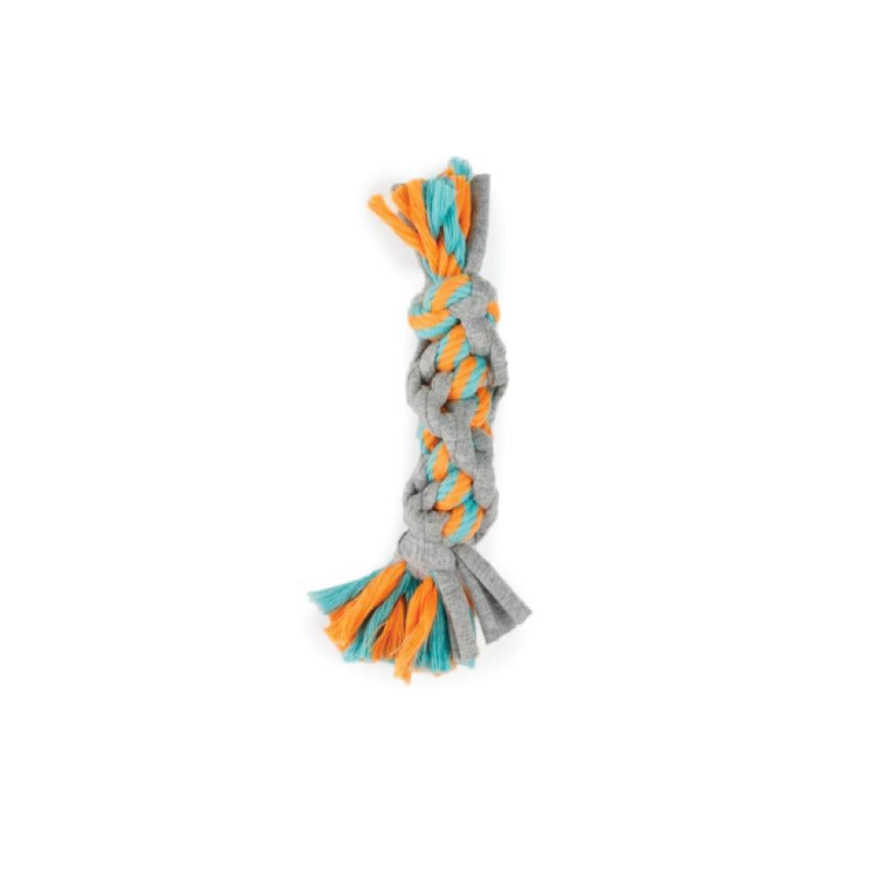 Buy Puppy Chew Rope Toy - Dog Knotted Braided Rag Cotton Jersey Teething Play AFP discounted | Products On Sale Australia