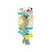 Buy Puppy Multi Chew Rope Ring Toy - Dog Knotted Braided Cotton Teething Play AFP discounted | Products On Sale Australia