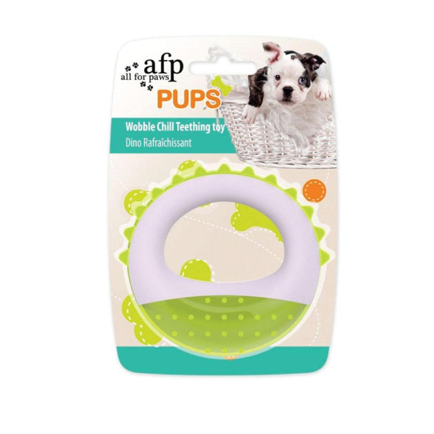 Buy Puppy Teething Toy Ring - Dog Dental Gel Cold Chew - Wobble Chill Toys AFP discounted | Products On Sale Australia