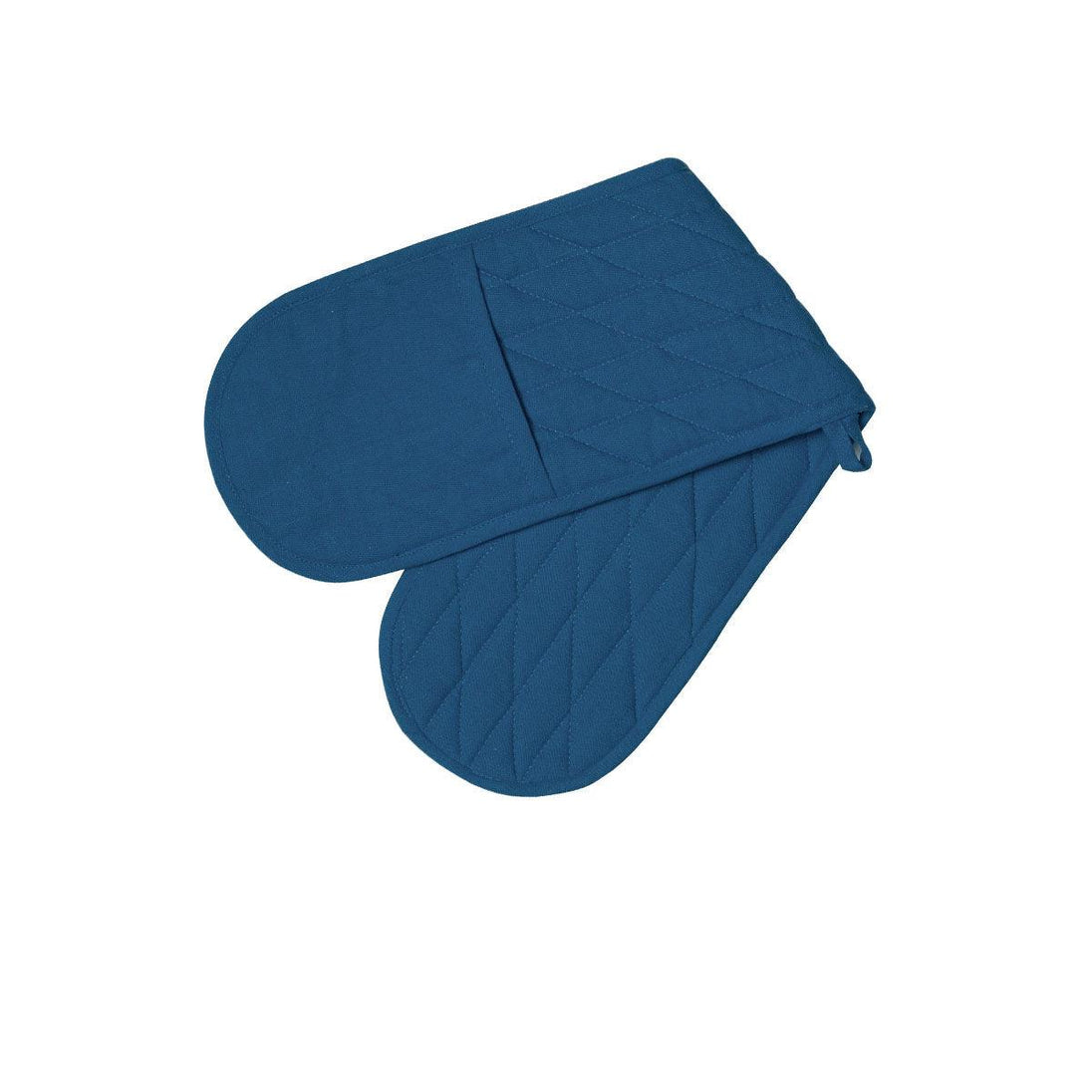 Buy Rans Manhattan Blue Cotton Double Oven Mitt discounted | Products On Sale Australia