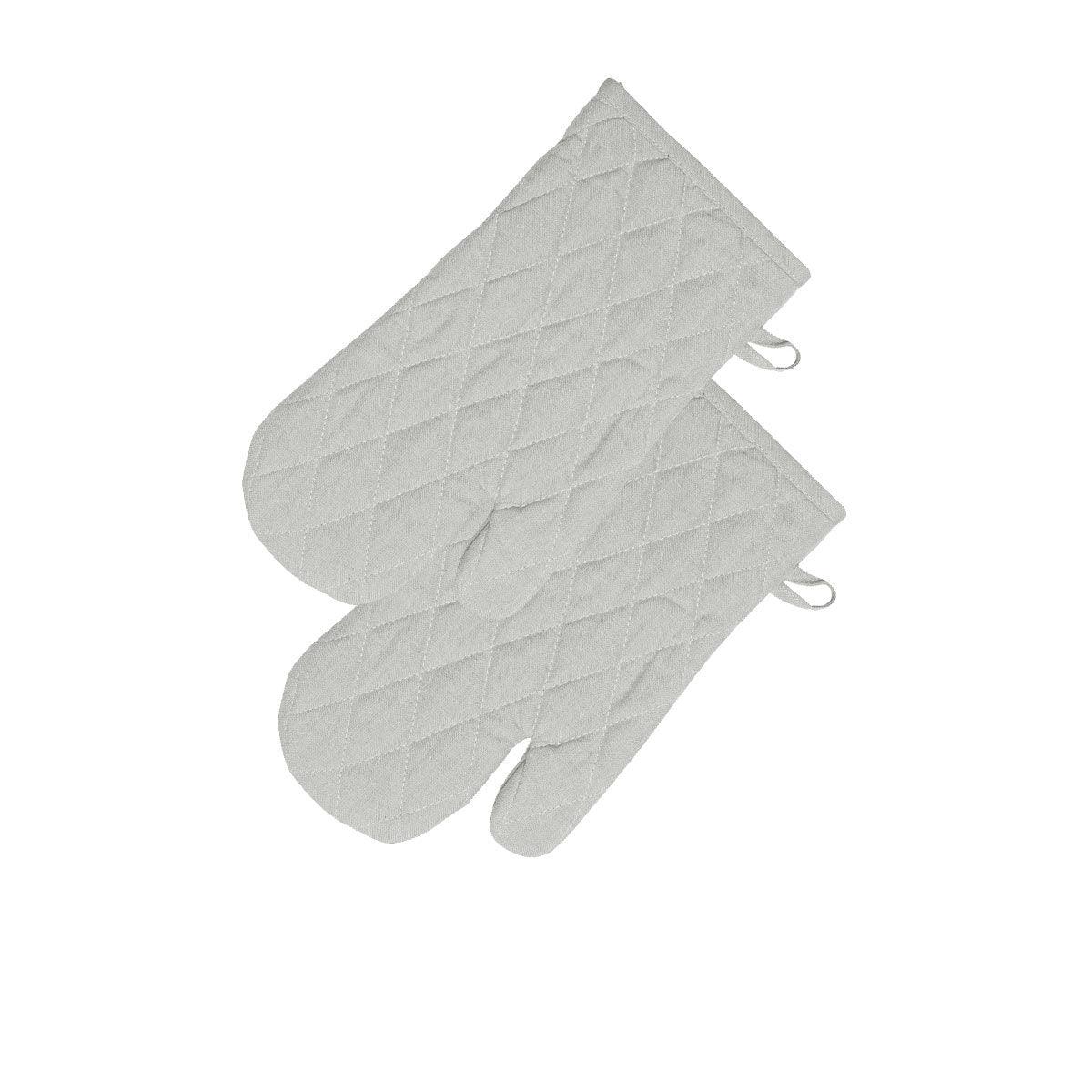 Buy Rans Manhattan Silver Cotton Set of 2 Oven Gloves discounted | Products On Sale Australia