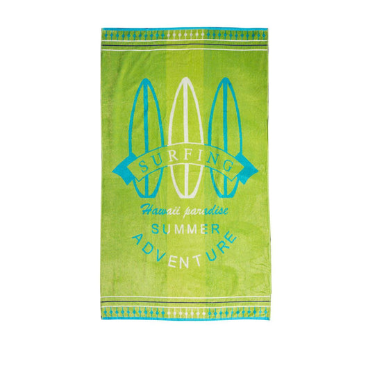 Buy Rans Premium Cotton Jacquard Beach Towel Surfing discounted | Products On Sale Australia