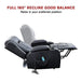 Recliner Chair Electric Massage Chair Lift Heated Leather Lounge Sofa Black Products On Sale Australia | Furniture > Bar Stools & Chairs Category