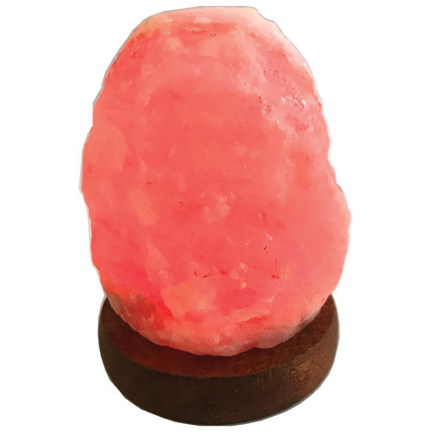 Buy Red USB Himalayan Pink Salt Lamp - Colour Light Bulb - Mini Natural Rock Crystal discounted | Products On Sale Australia