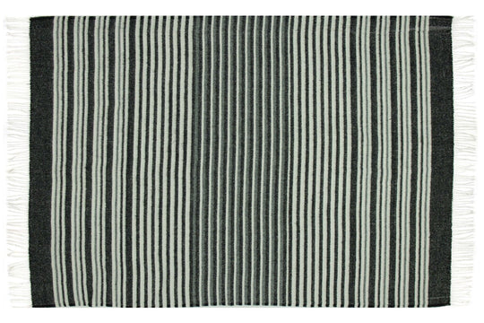 Buy Richmond Throw - Reclaimed Wool Blend - Monochrome discounted | Products On Sale Australia