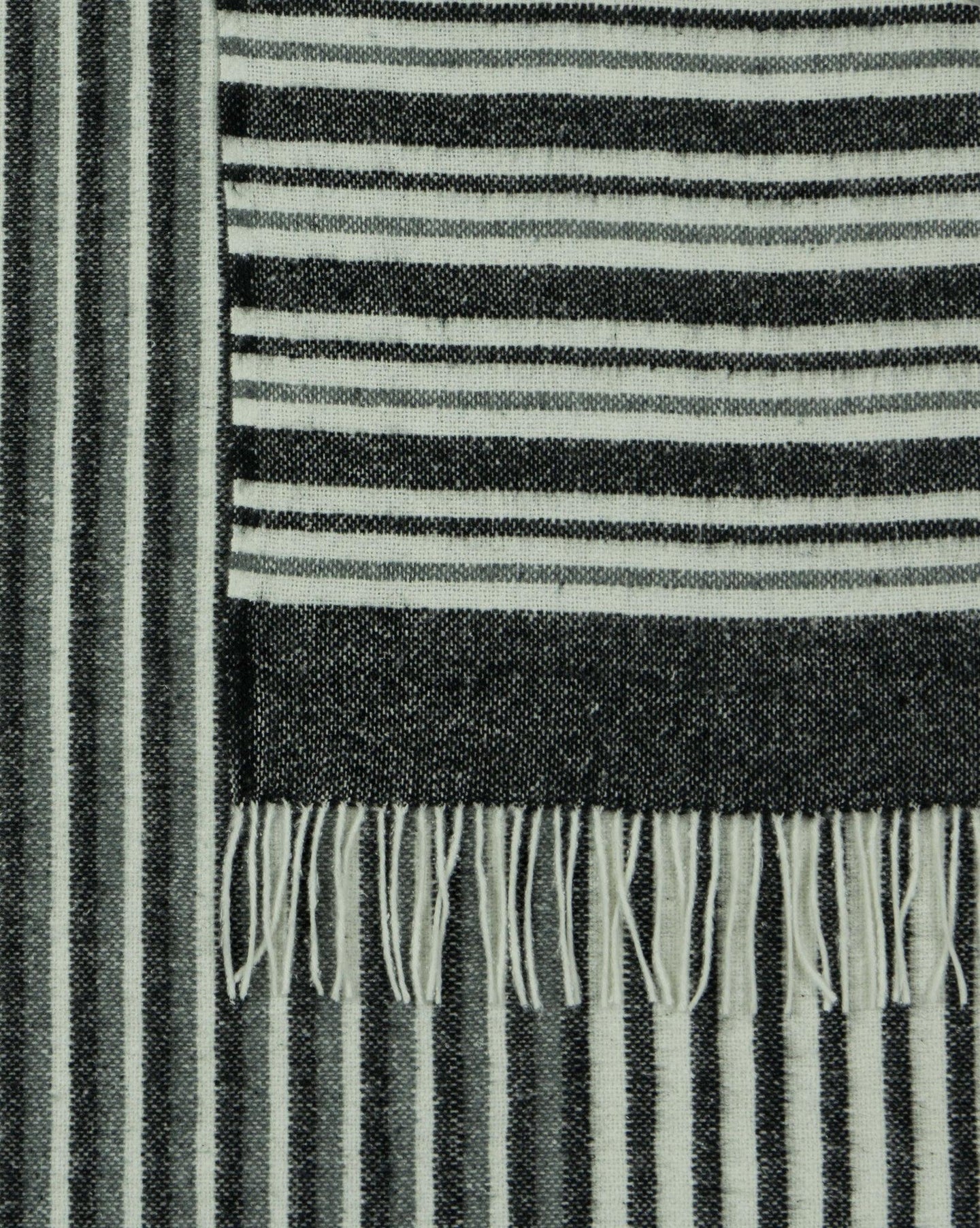 Buy Richmond Throw - Reclaimed Wool Blend - Monochrome discounted | Products On Sale Australia