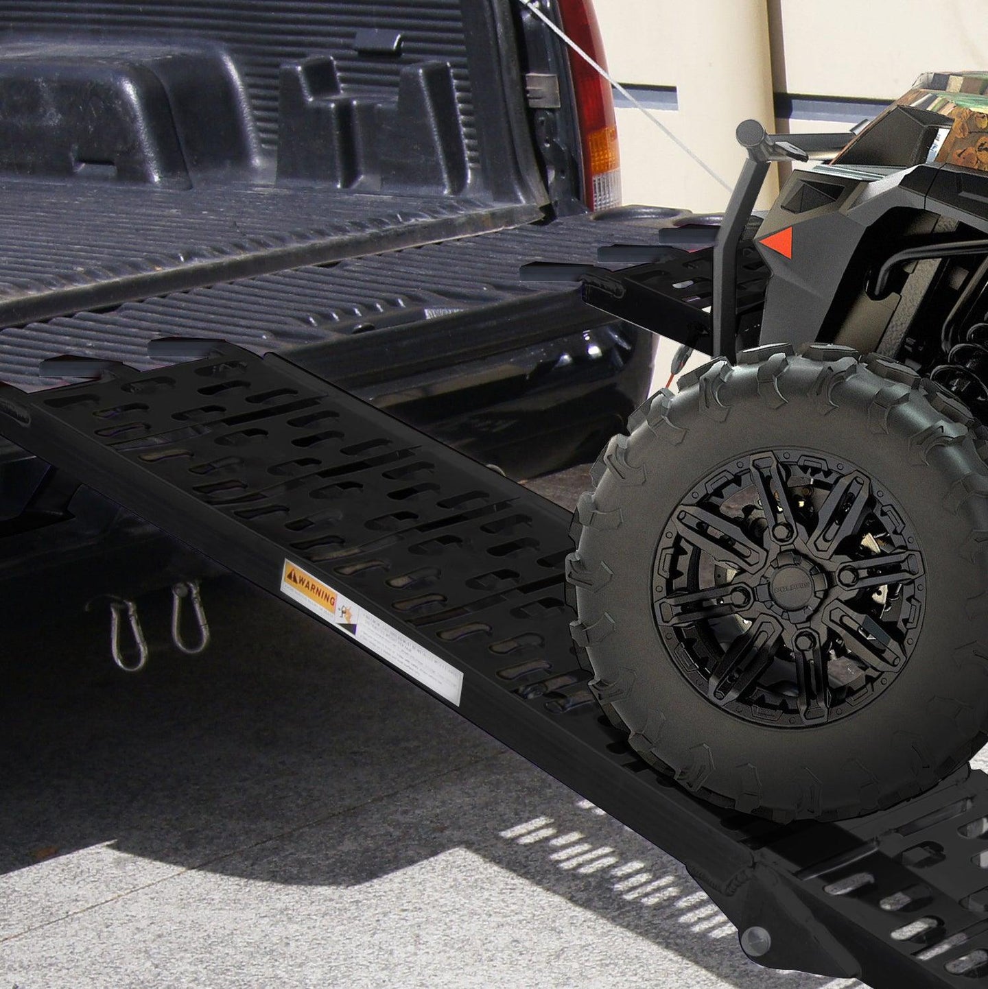 Buy Rigg Aluminium ATV Loading Ramp Foldable - Black discounted | Products On Sale Australia