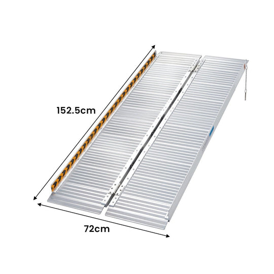 Buy Rigg Aluminium Foldable Wheelchair Ramp With Handle - 5ft discounted | Products On Sale Australia