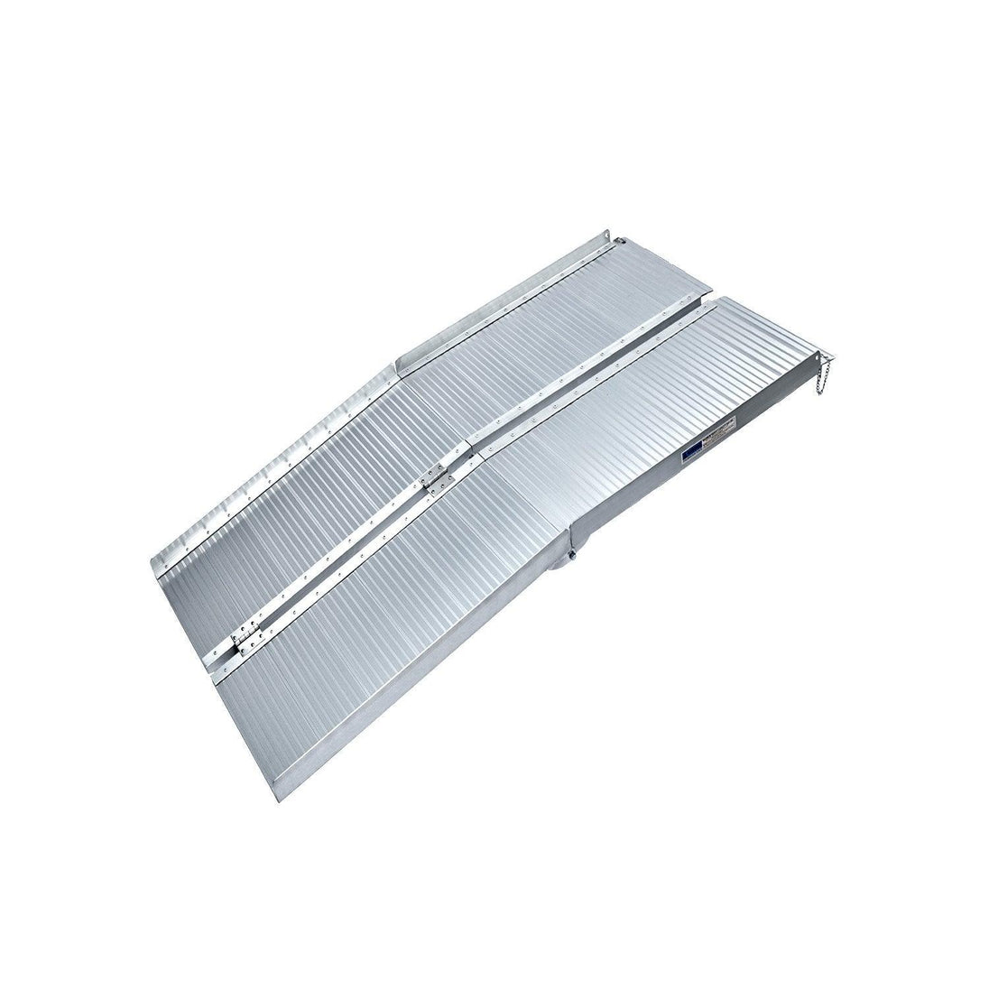 Buy Rigg Aluminium Portable Non-slip Wheelchair Ramp 4ft - Silver discounted | Products On Sale Australia