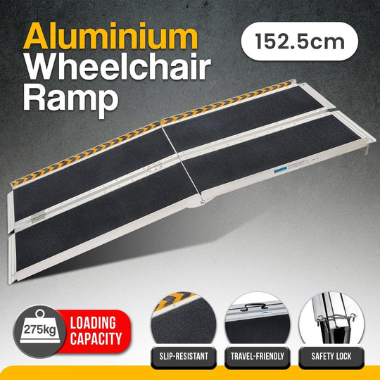 Buy Rigg Aluminium Portable Wheelchair Ramp High-grip R03-5ft discounted | Products On Sale Australia