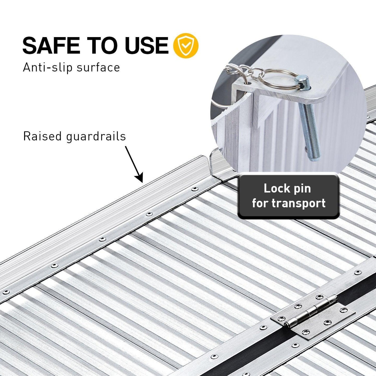 Buy Rigg Aluminium Portable Wheelchair Ramp R02-5ft discounted | Products On Sale Australia