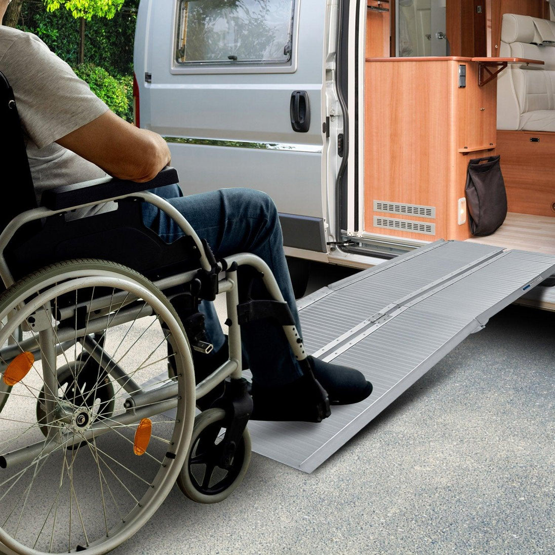 Buy Rigg Aluminium Portable Wheelchair Ramp R02-5ft discounted | Products On Sale Australia