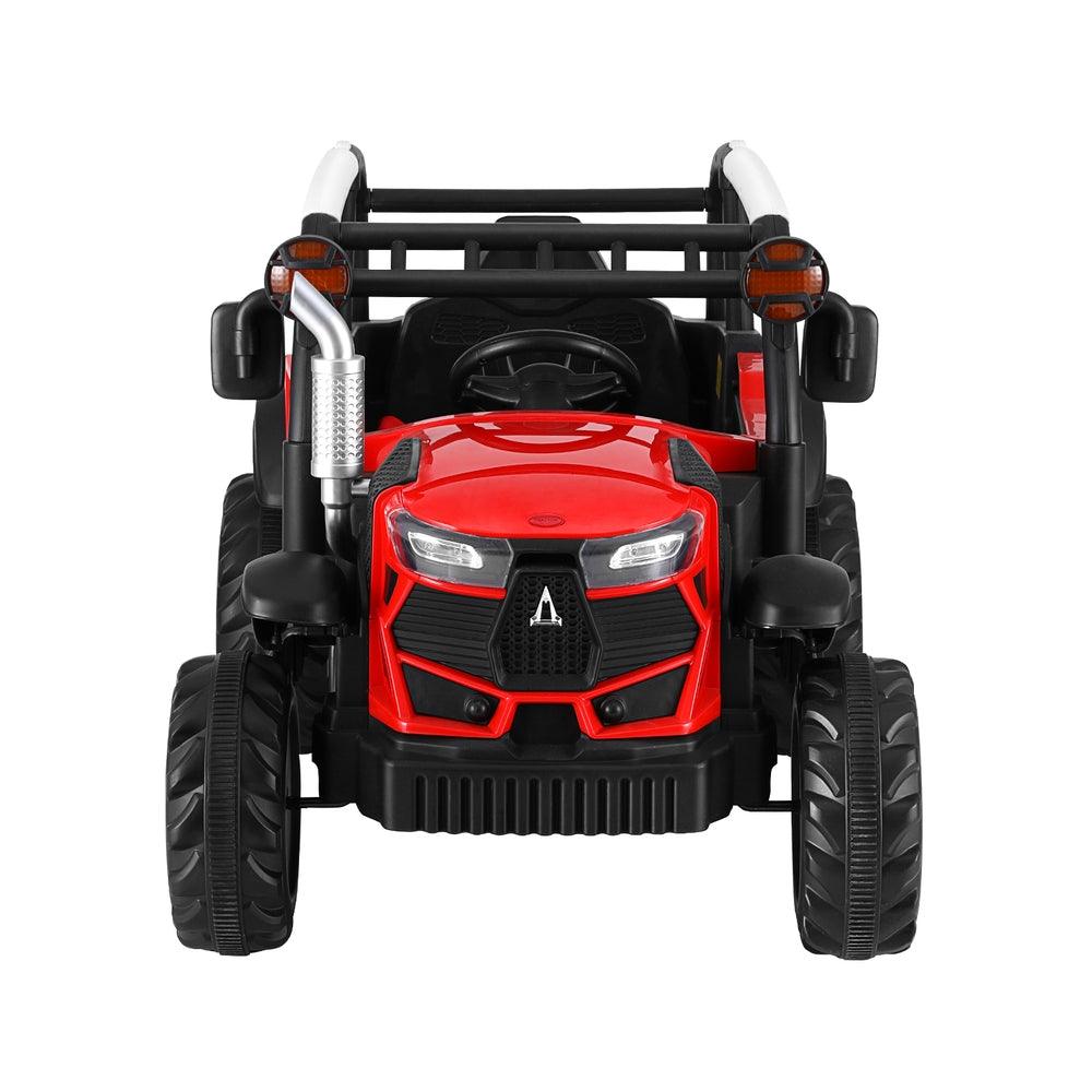 Buy Rigo Kids Electric Ride On Car Off Road Jeep Remote 12V Red discounted | Products On Sale Australia